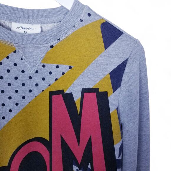 3.1 Phillip Lim f/ Target 20th Anniversary Collection BOOM Graphic Sweatshirt XS - Picture 3 of 7